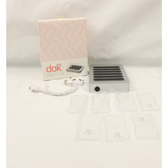 DOK Hercules Tuff Charging Station Multi Port 6 Devices USB Ports DOK06S - Picture 1 of 10